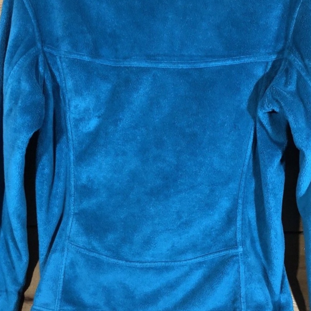 Mountain Hardwear Full Zip Fleece Jacket (With Pockets) Teal Color Womens Size M - Picture 11 of 12